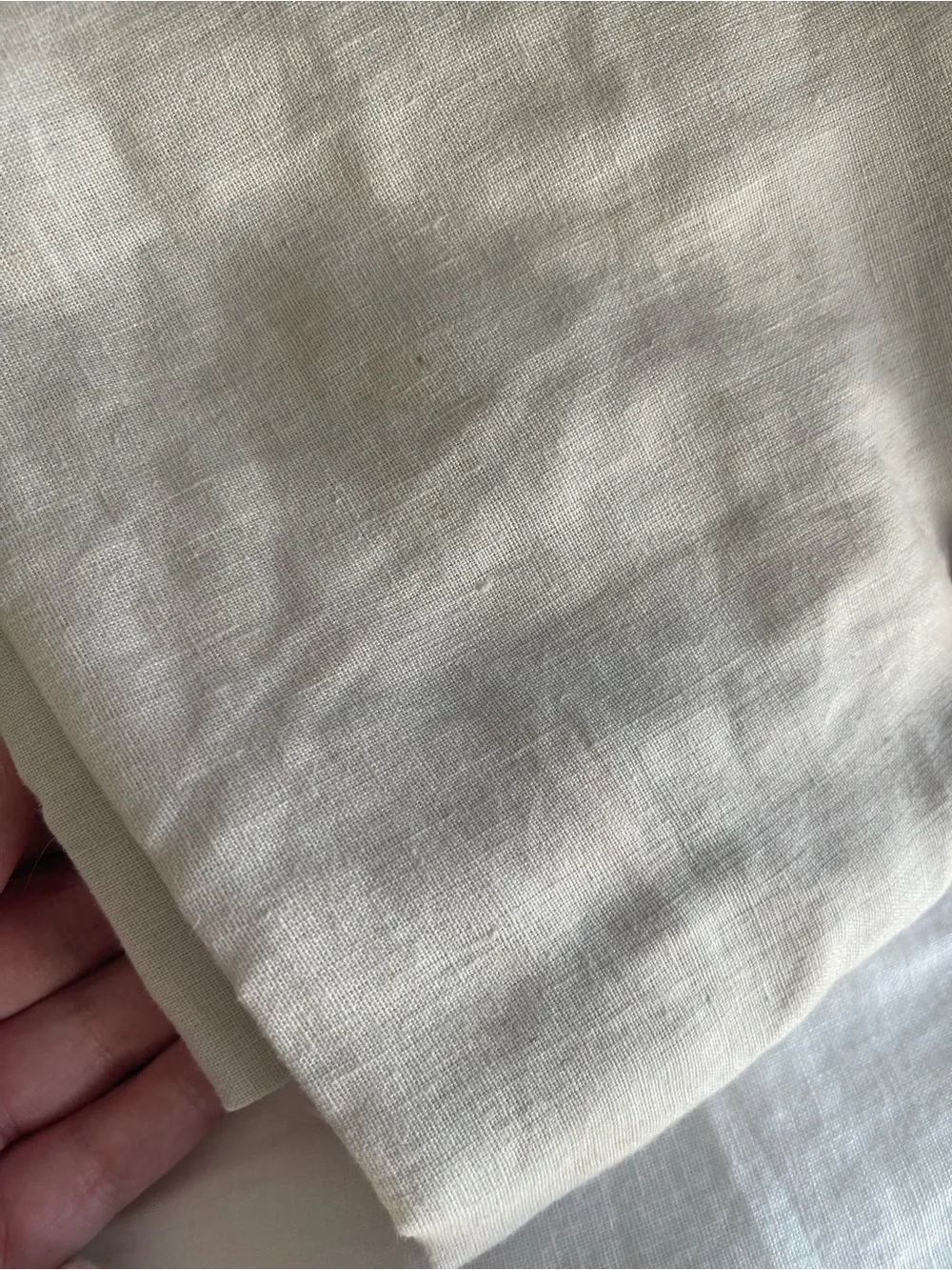 Quince European Linen Duvet Cover Set with Shams King/Cal King Sand Tan